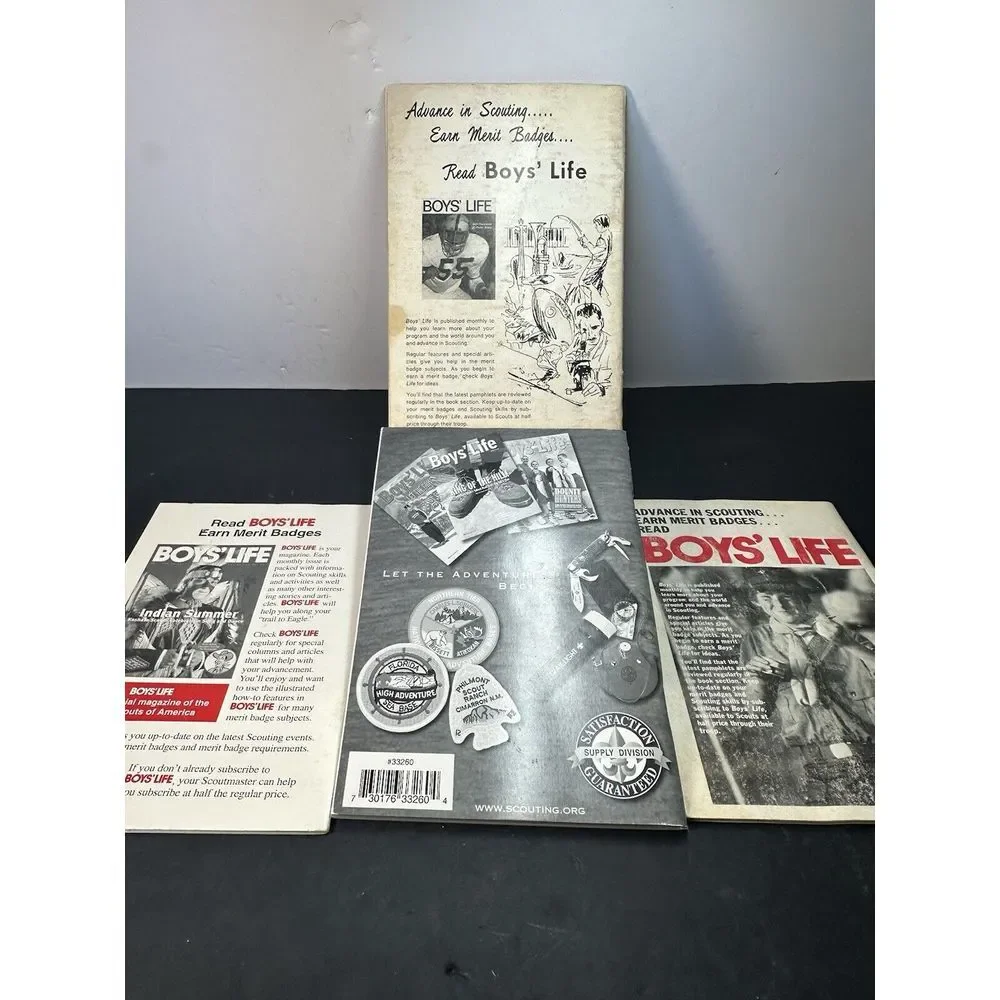 Lot Of 4 Boy Scouts of America Merit Badge Books Citizenship In The Nation 1974+